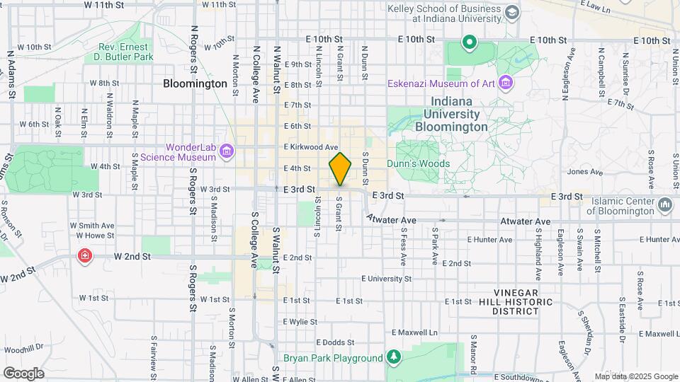 229 S Grant St Map and Location Details