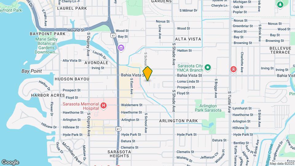 2208 Bahia Vista St Mapa y Detalles de la Ubicación