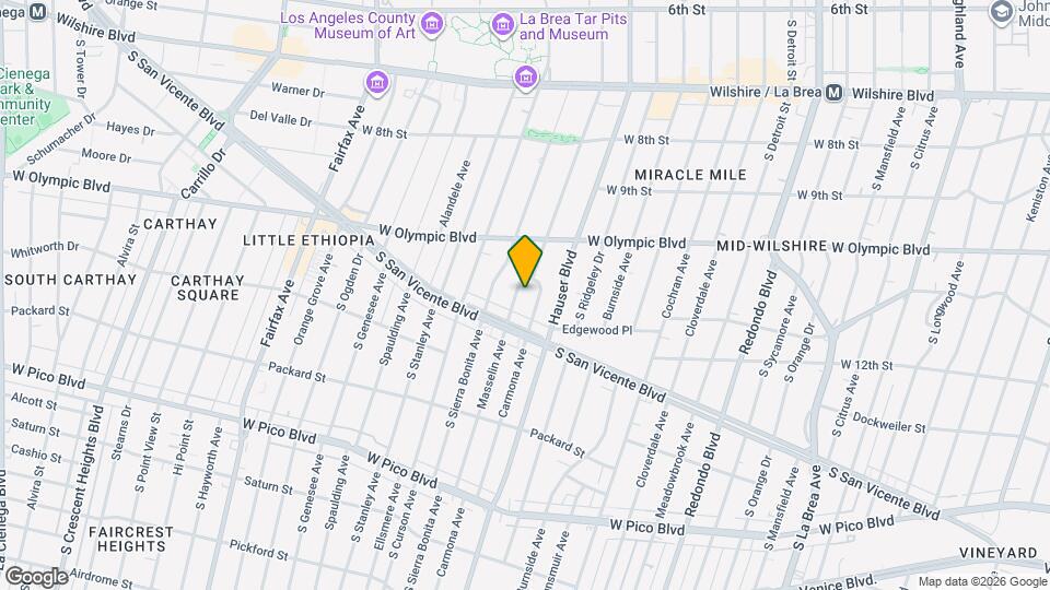 1070 Masselin Ave, Unit Masselin Map and Location Details