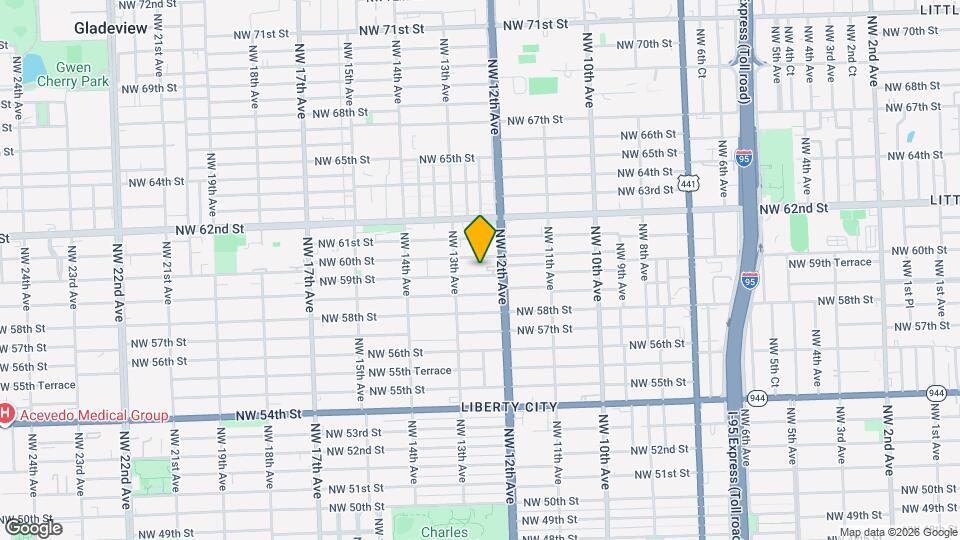 1243 NW 59th St Map and Location Details