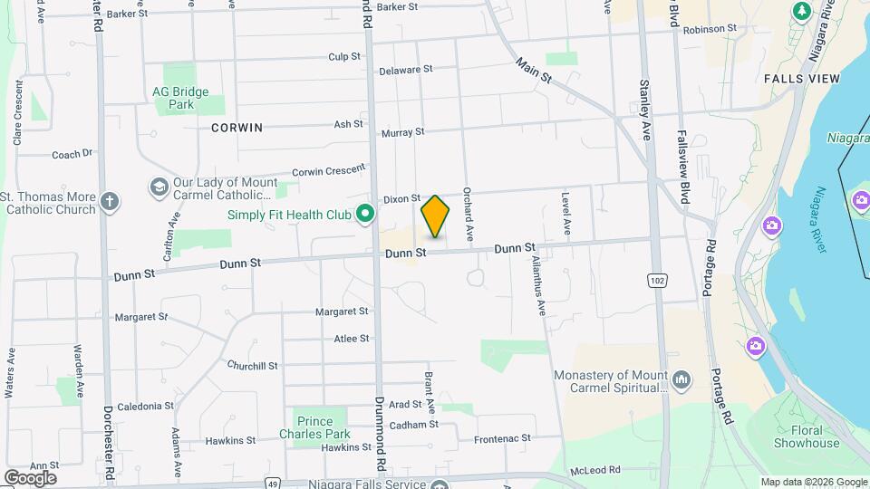 6083 Dunn St Map and Location Details