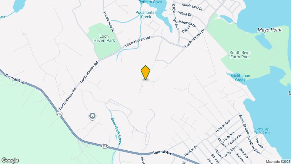 3689 N Carolina Ave Map and Location Details