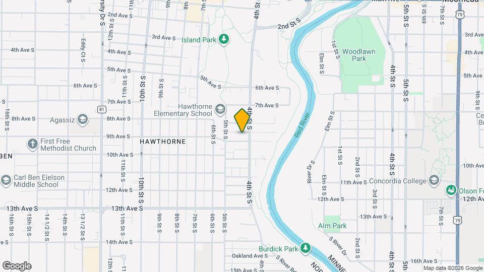 409 9th Ave S Map and Location Details