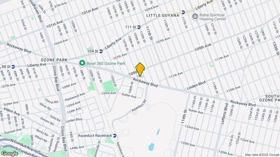 107-05 Rockaway Blvd Map and Location Details