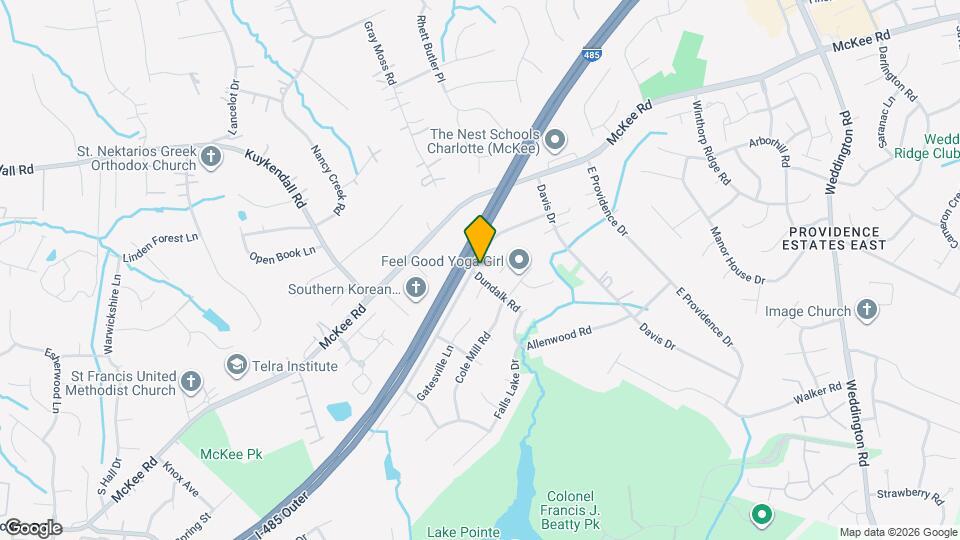 1903 Dundalk Rd Map and Location Details