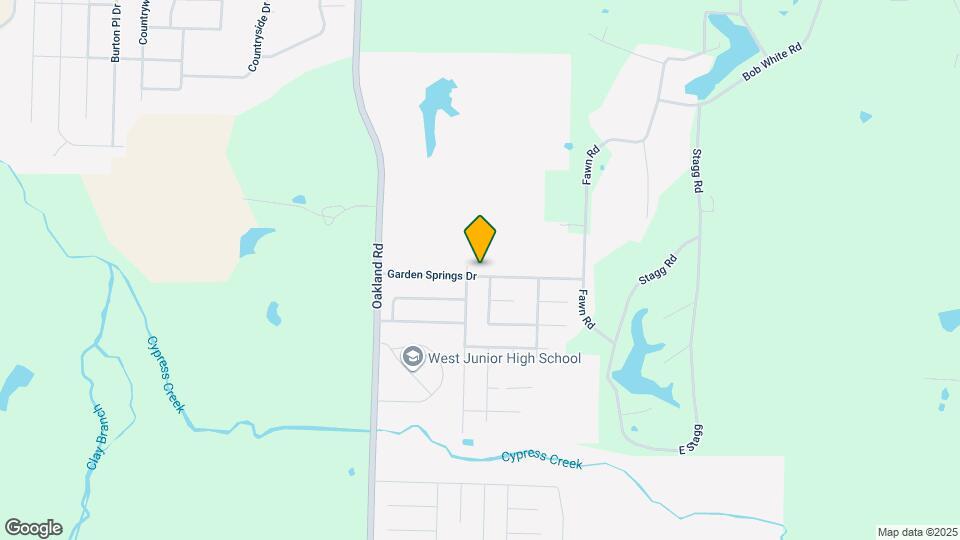 235 Garden Springs Dr Map and Location Details
