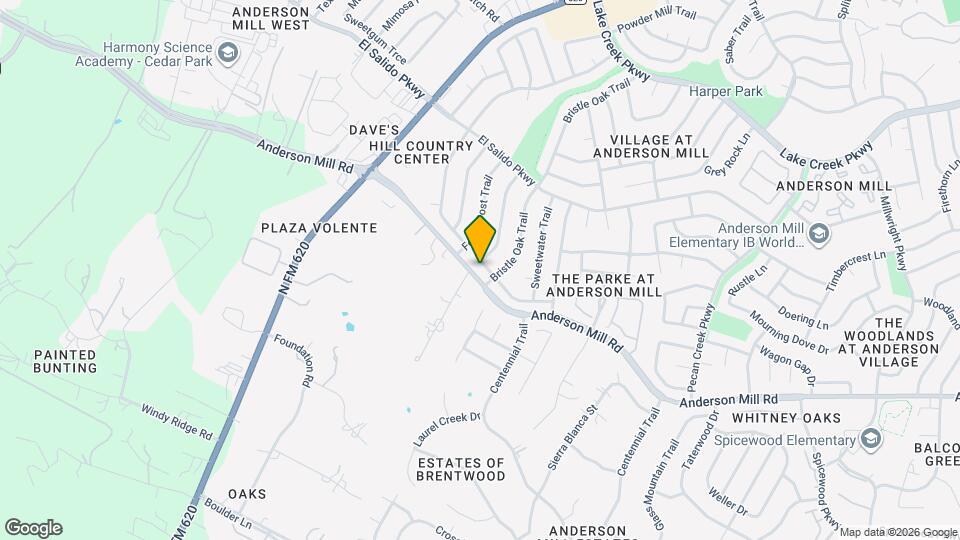 11405 Morning Glory Trail Mapa y Detalles de la Ubicación