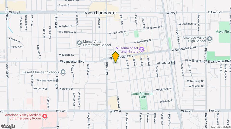 44822 Genoa Ave Map and Location Details