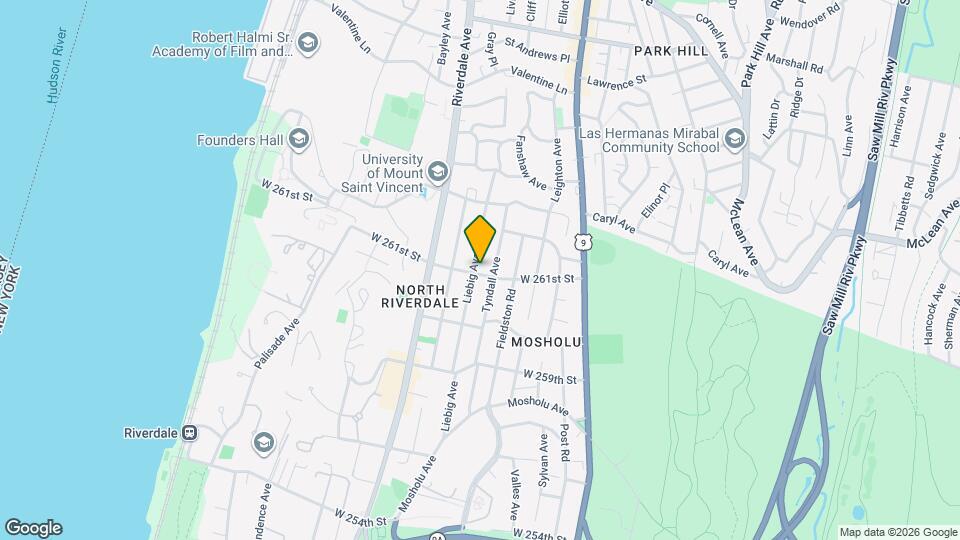 409 W 261st St Map and Location Details