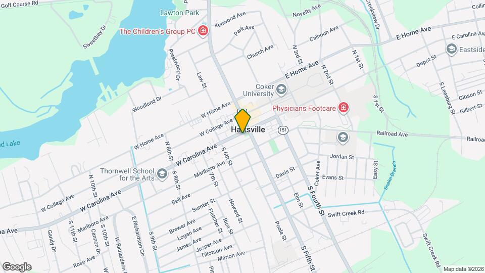 119 W Carolina Ave, Unit B Map and Location Details