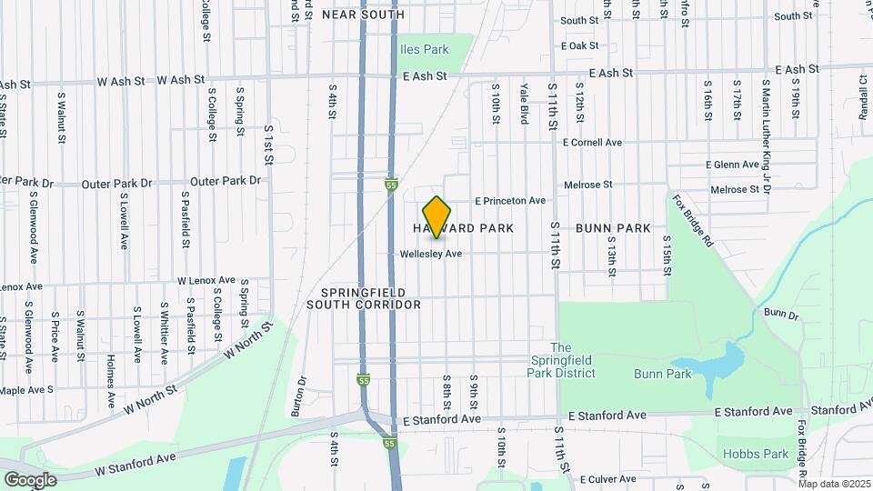 2353 S 8th St Map and Location Details