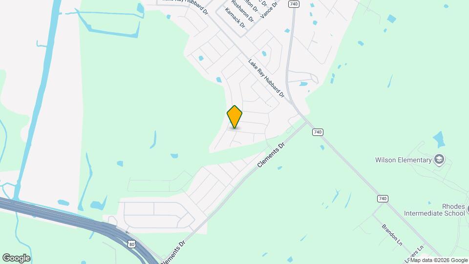 4101 Wintergreen Dr Mapa y Detalles de la Ubicación