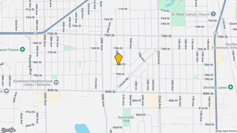 7807 28th Ave Map and Location Details