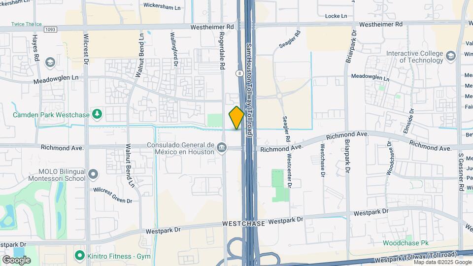 Furnished Studio-Houston - Westchase - Ric Mapa y Detalles de la Ubicación
