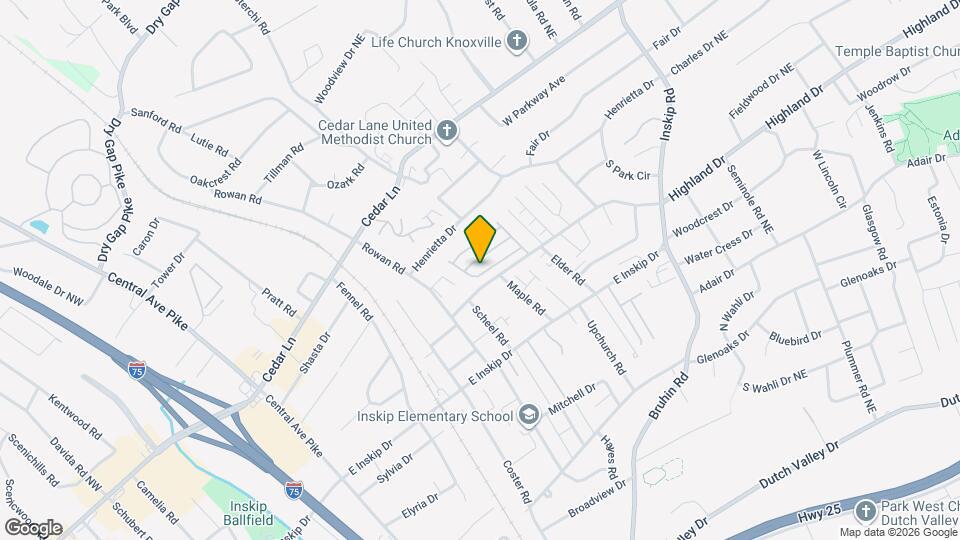 718 High Point Way, Map and Location Details