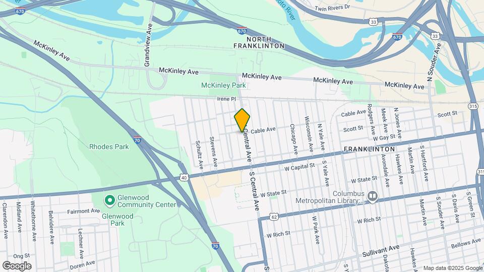 95-97-97 N Central Ave Map and Location Details