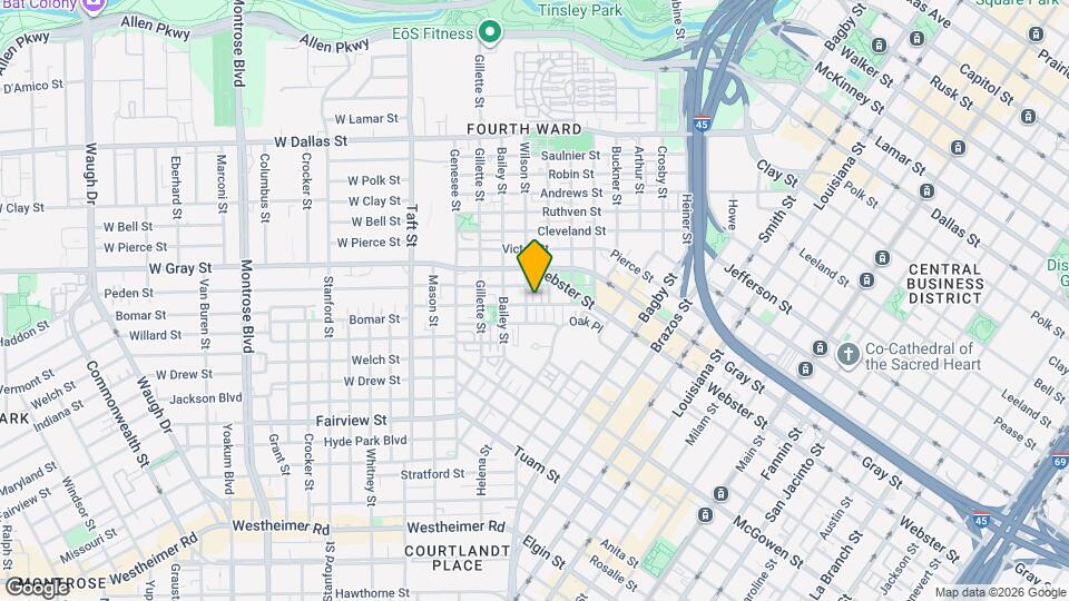 1314 W Webster St Map and Location Details