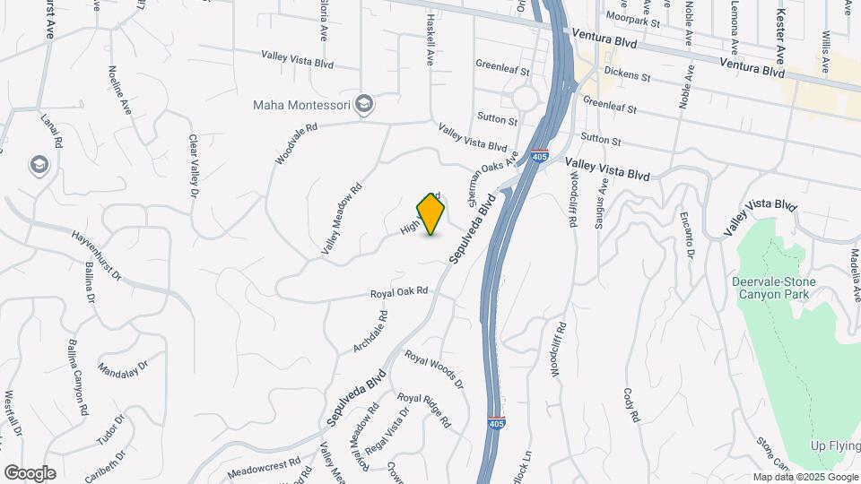 15635 Vandorf Pl, Unit Studio Style Mapa y Detalles de la Ubicación