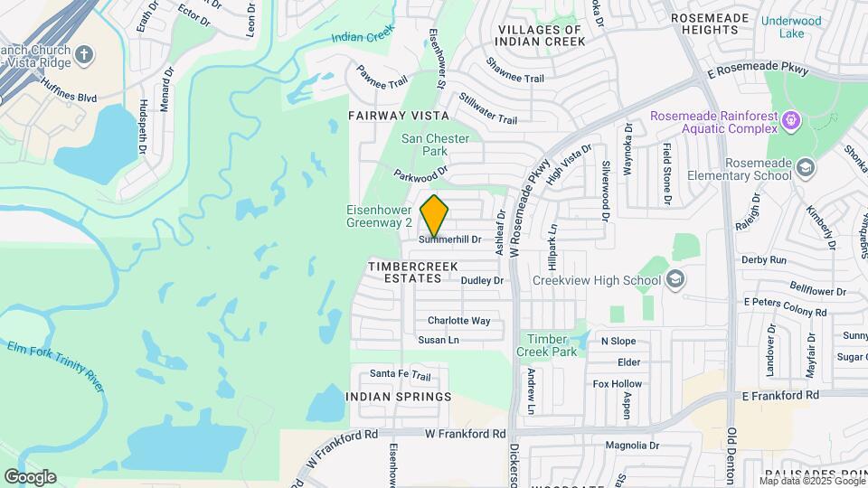 1449 Summerhill Dr Map and Location Details