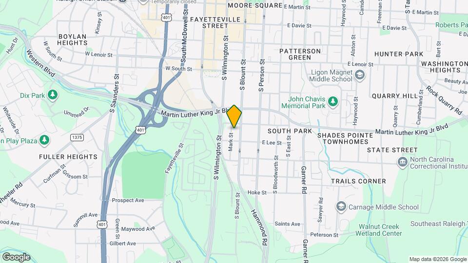 1011 Mark St Mapa y Detalles de la Ubicación