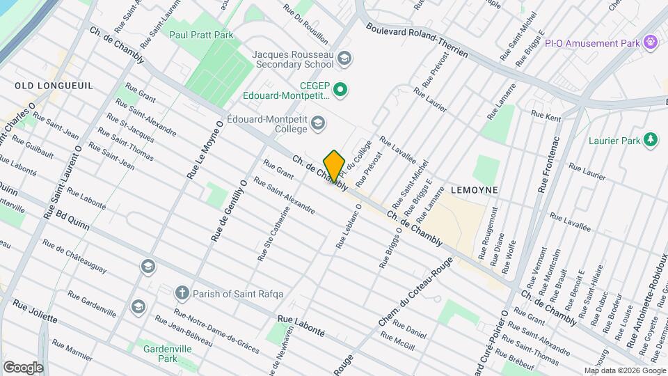 1066 De Chambly Ch Map and Location Details