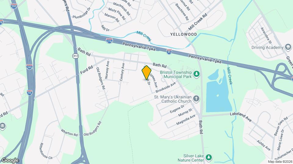 2515 Woodlawn Dr Map and Location Details