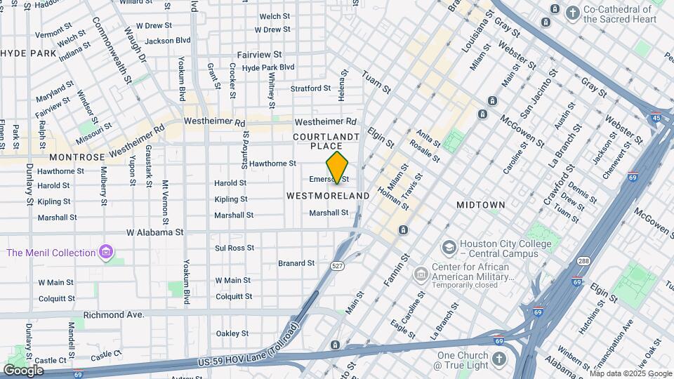 411 Westmoreland St Map and Location Details