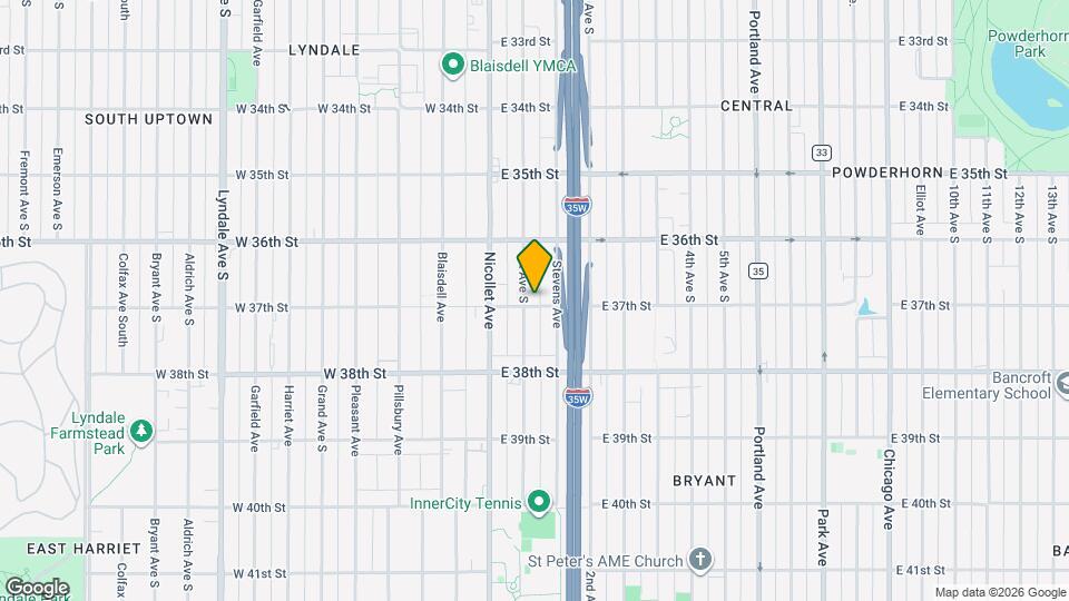 108 E 37th St Map and Location Details