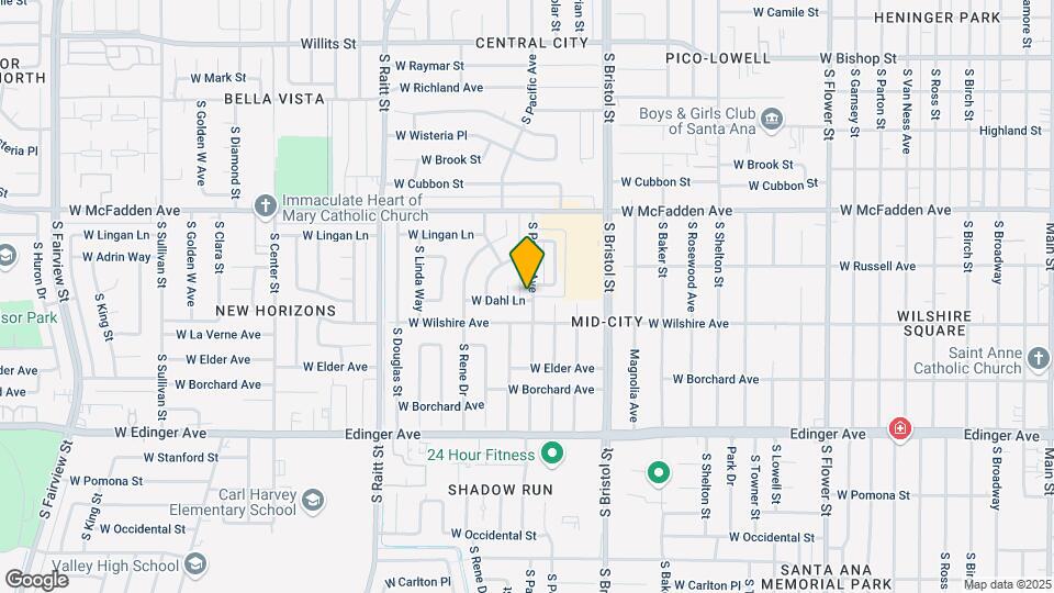 Pacific Avenue Apartments Mapa y Detalles de la Ubicación
