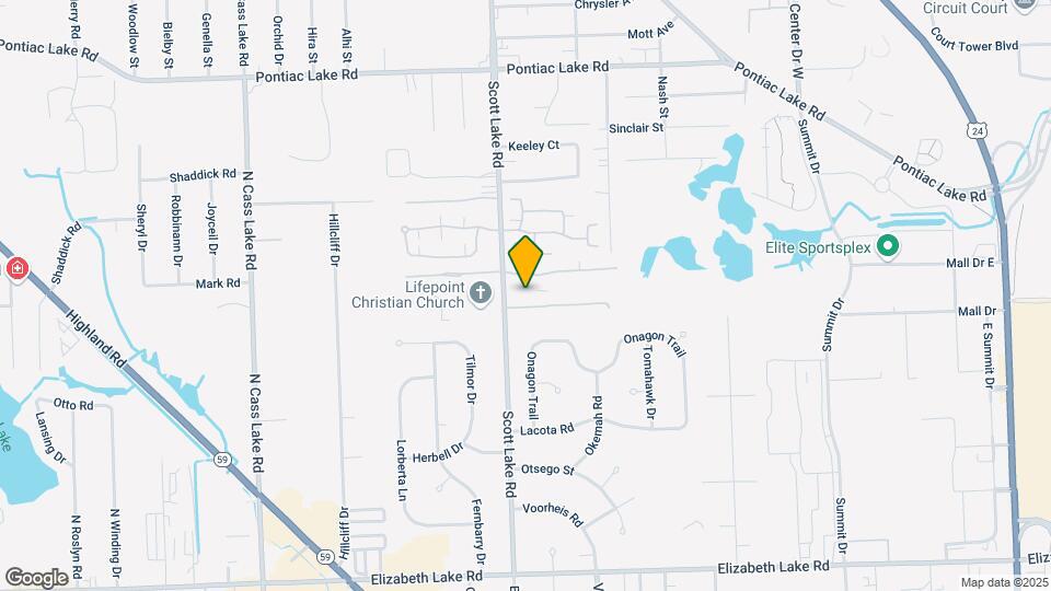Cherokee Hills Apartments Map and Location Details