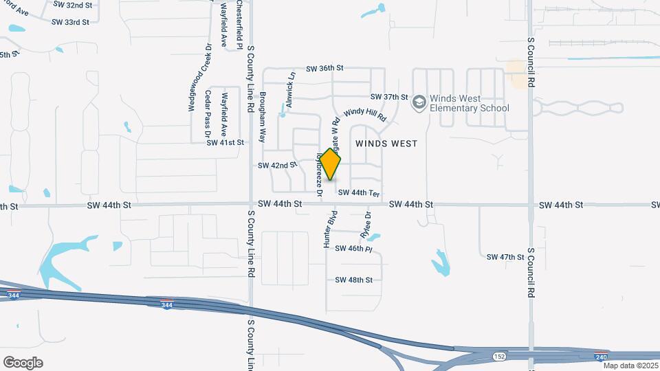 4405 Windgate W Rd Map and Location Details