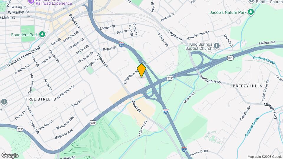 1507 Linden St Map and Location Details