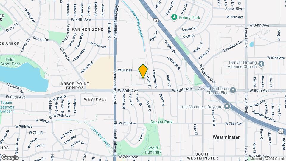 8031 Wolff St Map and Location Details