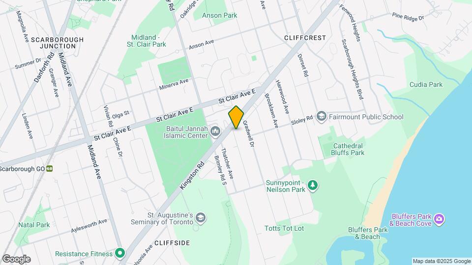 53 St Quentin Ave Map and Location Details