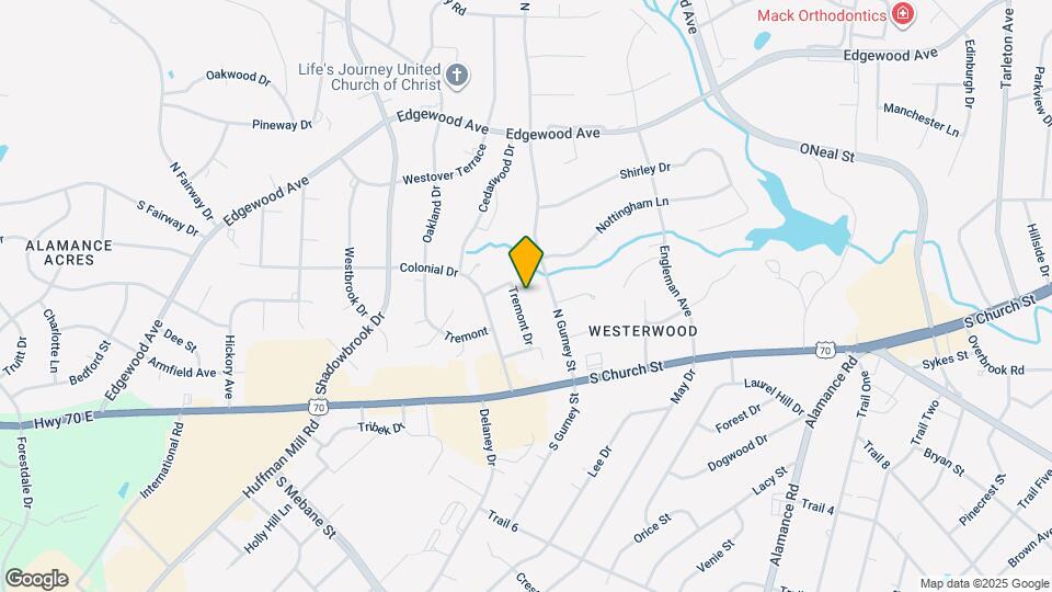208 Tremont Dr Map and Location Details