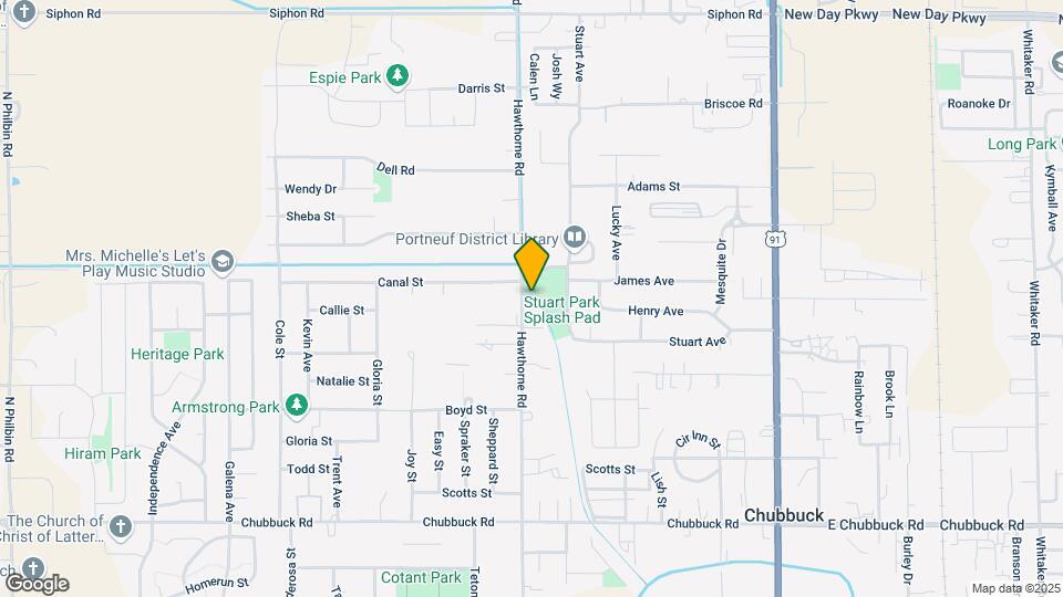 5033 Hawthorne Rd Map and Location Details