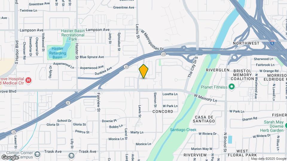 4008 W El Rancho Ave Map and Location Details