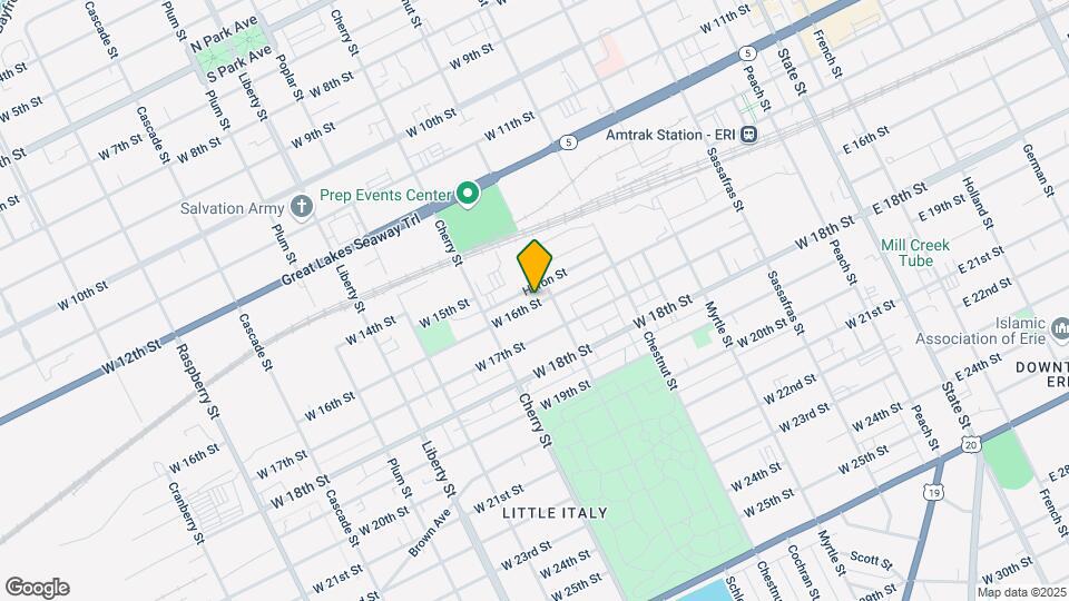 514 W 16th St, Unit 1 Map and Location Details