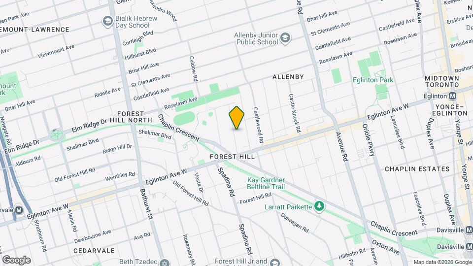 25 Gilgorm Rd Map and Location Details