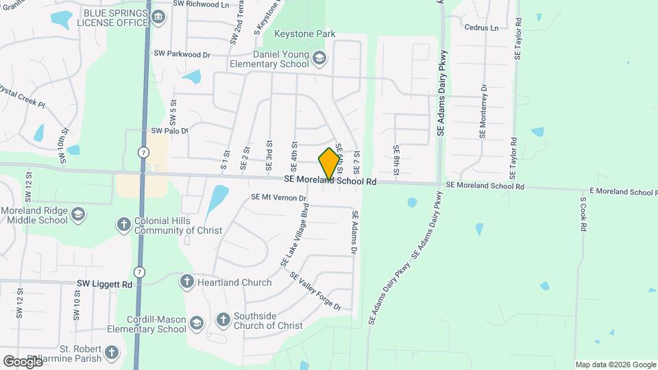 3200 SE 5th St Map and Location Details