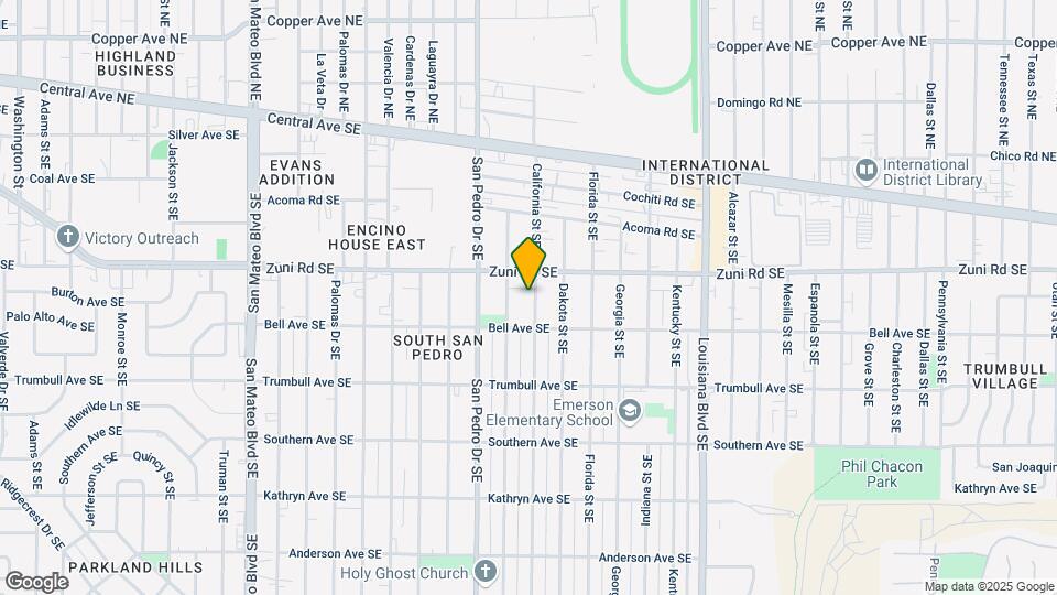425 California St SE Map and Location Details