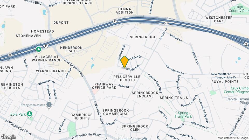2921 Bridekirk Dr Map and Location Details