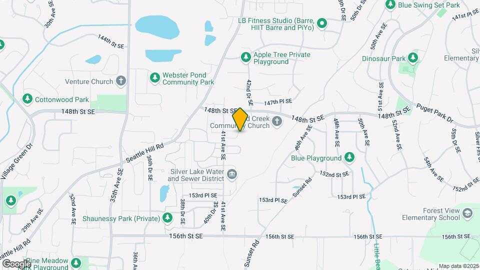 14919 41st Ave SE Mapa y Detalles de la Ubicación