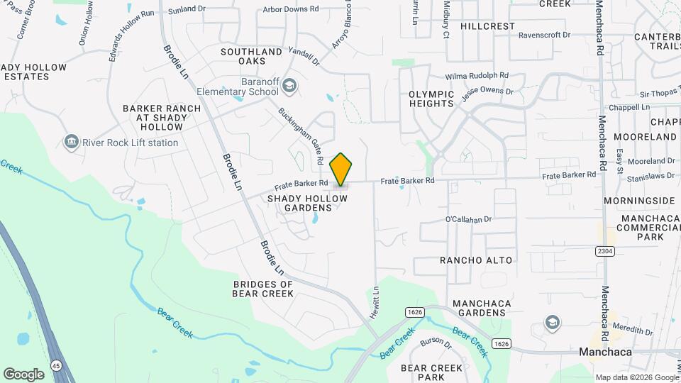 12204 Barras Branch Dr Map and Location Details