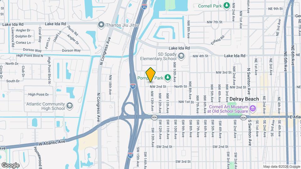 204 NW 13th Ave Map and Location Details