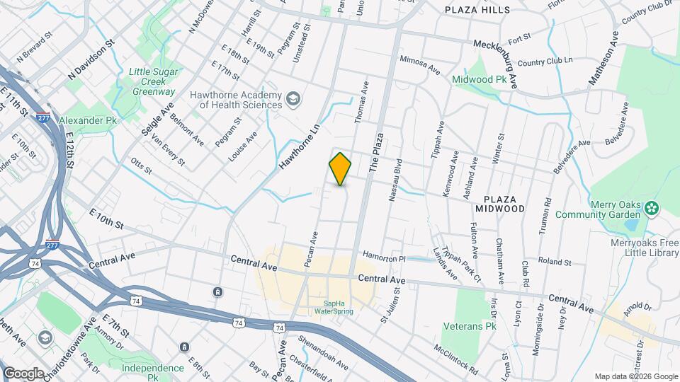 1541 Thomas Ave Map and Location Details