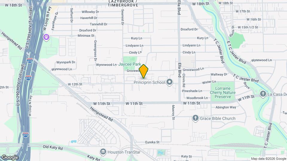 3413 Timbergrove Oaks St Map and Location Details