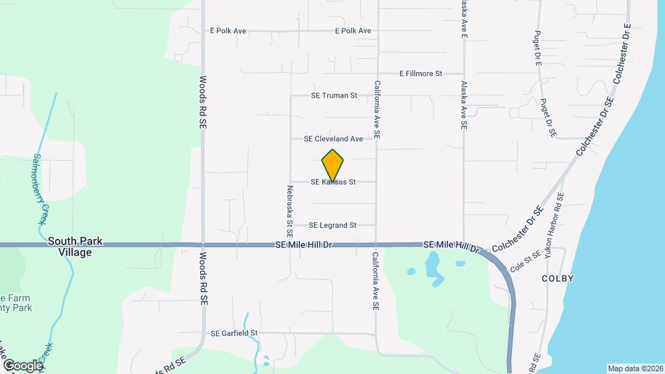 7104 SE Kansas St Mapa y Detalles de la Ubicación