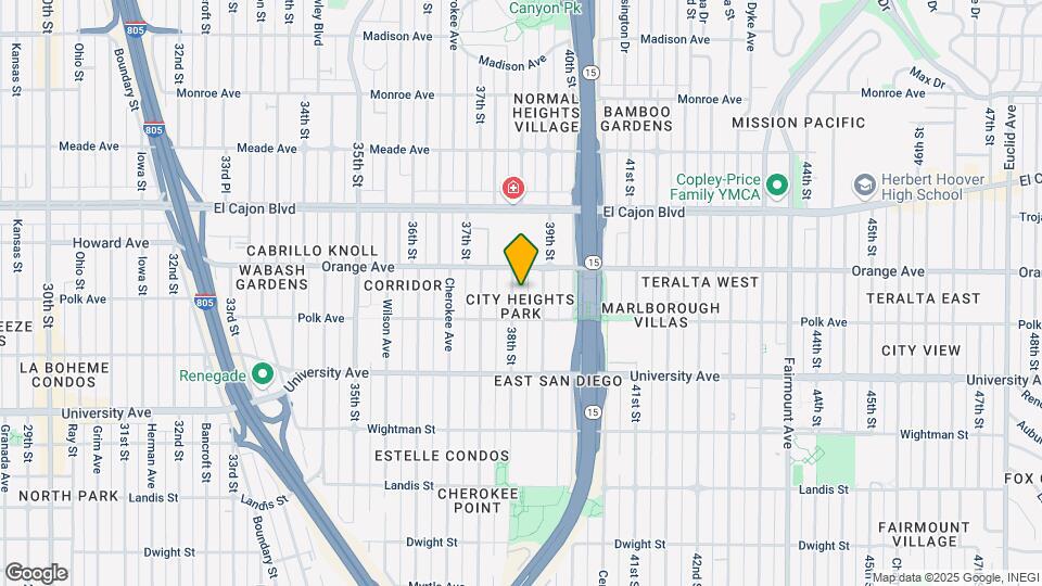 4145-4155 N 38th St Mapa y Detalles de la Ubicación