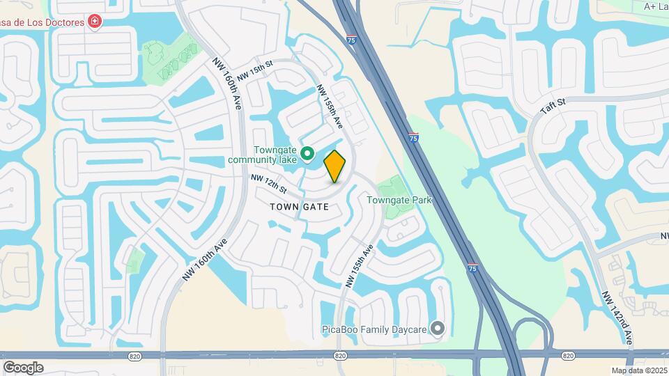 15584 NW 12th Ct Map and Location Details